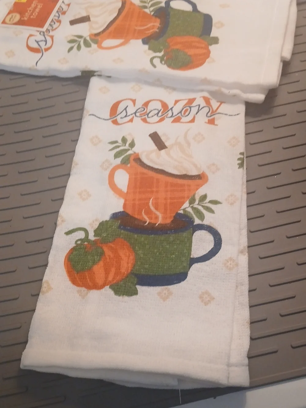 PERFECT HARVEST, THANKSGIVING/FALL Kitchen Set. See Description And Photos